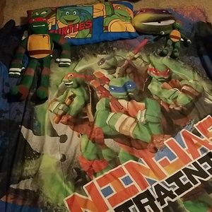 Teenage Mutant Ninja Turtles Bedding Lot